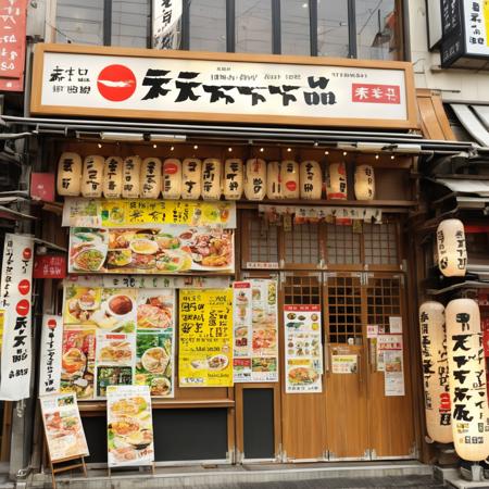 京都のラーメン屋さん tenkaippin SDXL