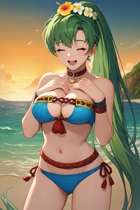 Lyn/リンディス (Fire Emblem: The Blazing Blade) SDXL LoRA | 8 Outfits [Pony Diffusion]