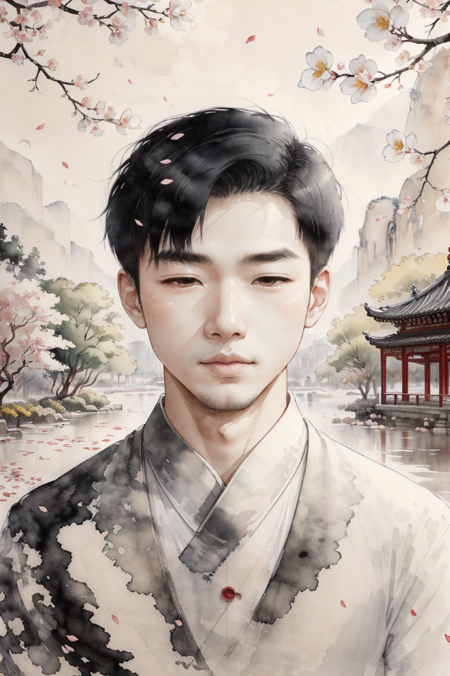 PAseer的油彩和水墨/PAseer's Oil and Ink Painting