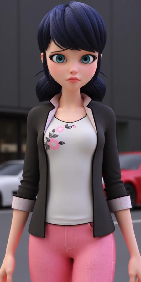 Marinette Dupain-Cheng, Ladybug, Miraculous. Different models and attires.