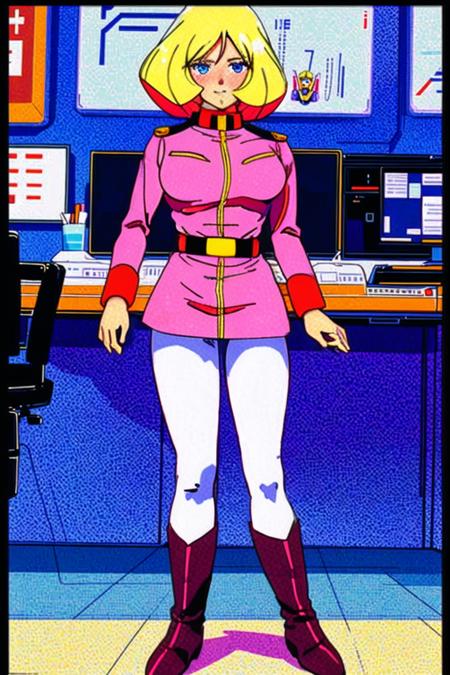 セイラ マス 機動戦士ガンダム アニメ風 (Sayla Mass Mobile Suit Gundam Anime Style)