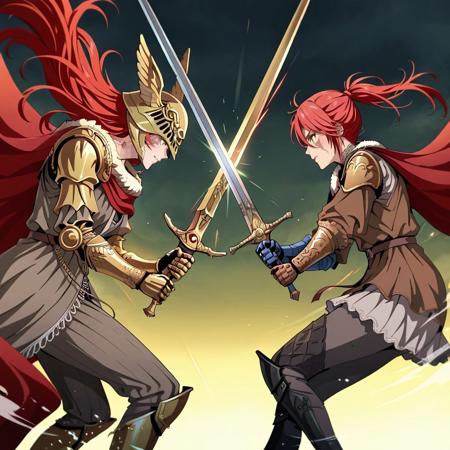 Sword Clash IL/Flux | Shrekman Concepts Collection版本Illustrious-V1.0 (ID: 1225670)