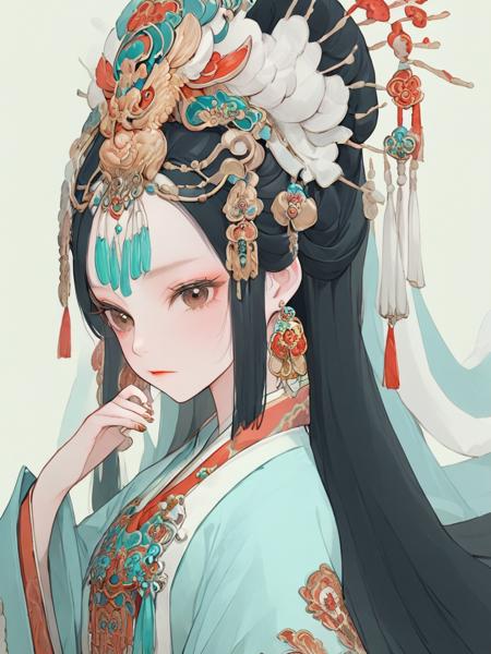 京剧系列 XL Peking Opera Series版本huadan (ID: 232704)