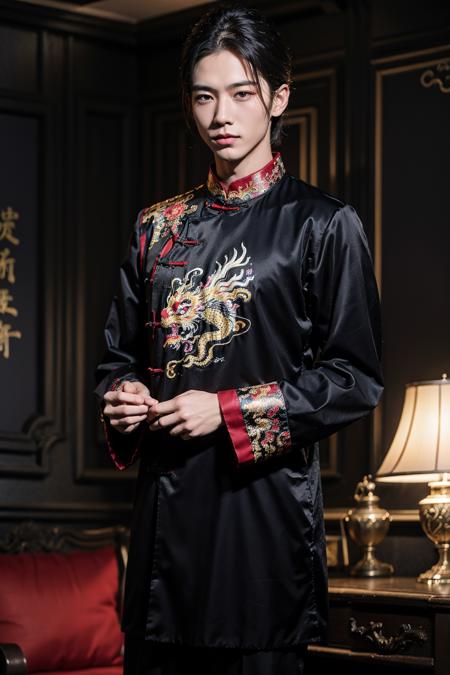 相声长衫/中式接亲男装