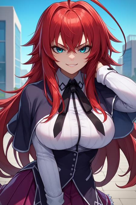 Rias Gremory/リアス・グレモリー (High School DxD) SDXL LoRA [Pony Diffusion]