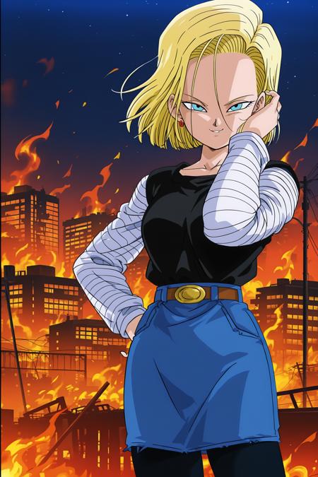 Android 18 - Dragon Ball版本Illustrious v1.0 (ID: 1139426)