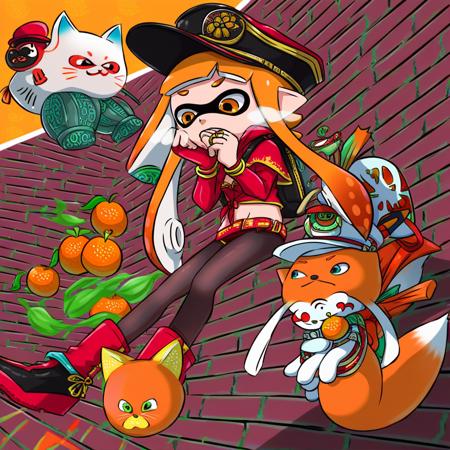 Inkling Girl (from Splatoon) [Pony]