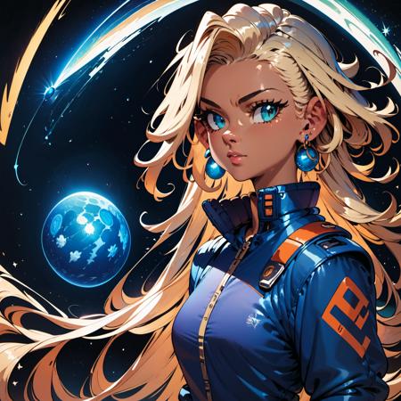 Space Pilot Woman Single Image Dataset LoRA