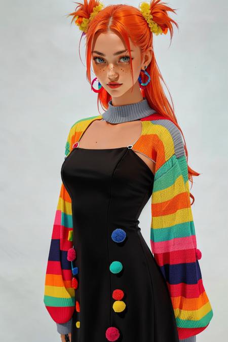 Clowncore Dress