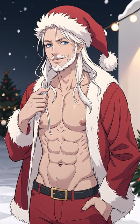 Sexy Santa Clause | Merry Christmas | Bara Concept