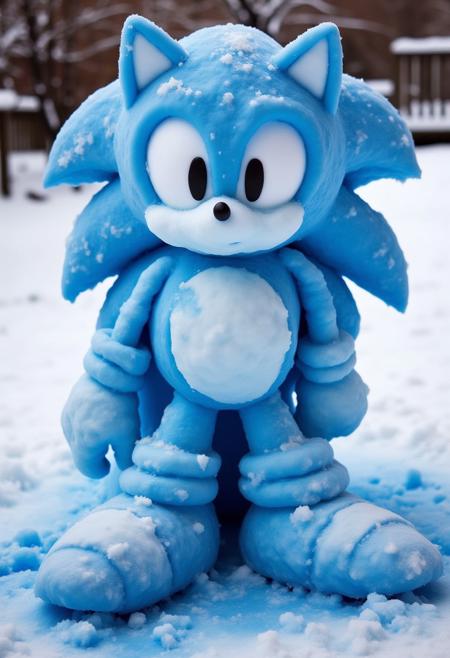 Amateur Snowman Sculptor [FLUX]