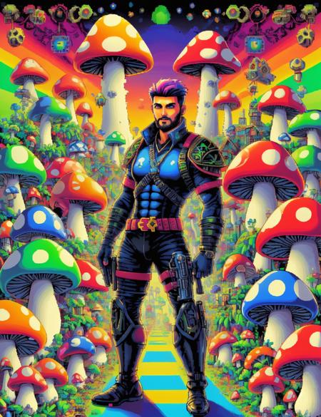 DonM - Shroom Kingdom 8bit [SD,SDXL,Pony]