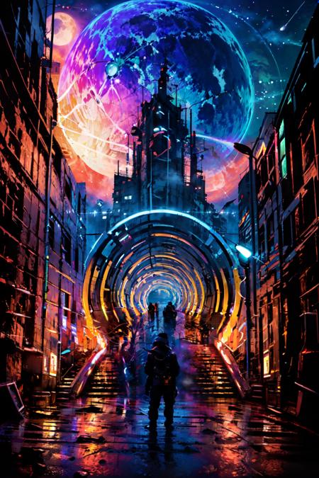 Light Tunnel | Rainbow Tunnel