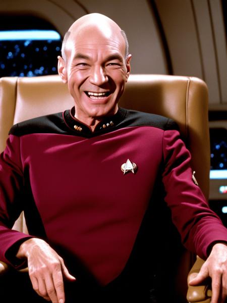 Patrick Stewart (actor) as Jean-Luc Picard [XL]