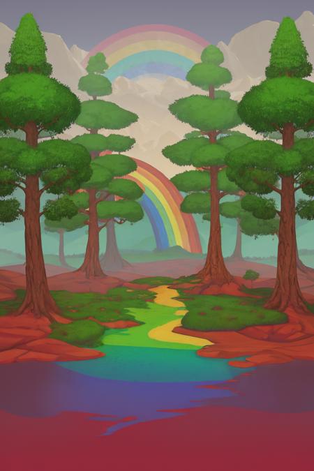 Background Style (Terraria) LoRA