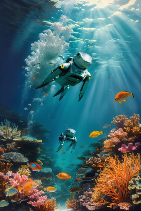style of underwater sea life 341