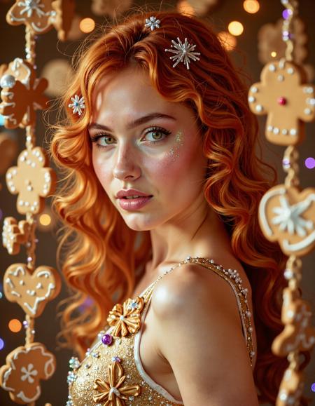 BeignetFLUX - festive glamor portrait style