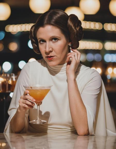 Leia Organa (Star Wars) - slave Leia and white costume