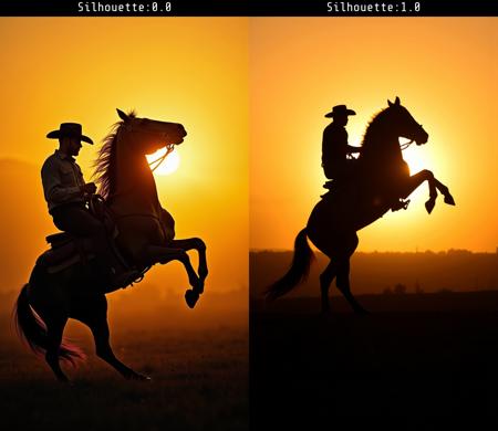 Silhouette Photography FLUX.1 Dev LoRA