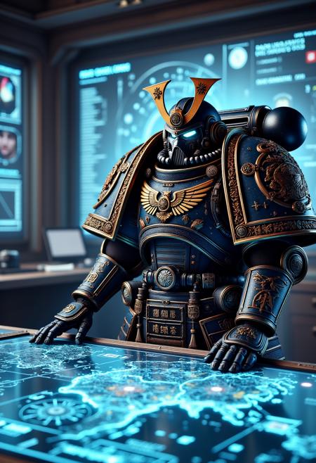 Edo Space Marine - Warhammer 40,000 (Flux)