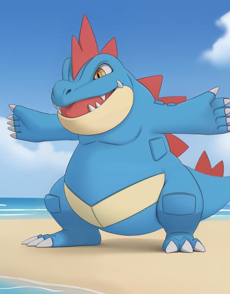 Feraligatr - Pokemon版本v1_findigo (ID: 1257766)