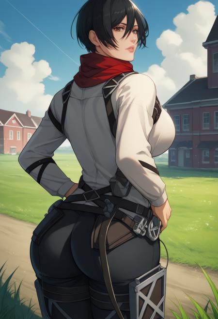 Mikasa Akermann (Pre- and Post-Timeskip) (Attack on Titan)