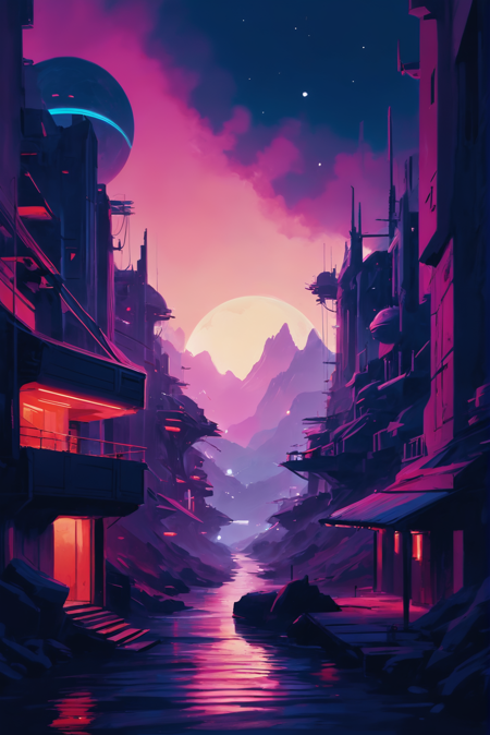 Envy Vaporwave Color Scheme XL 01