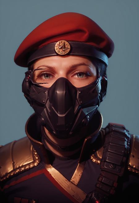 Lieutenant Jelena Melnik - Tempest Rising [SDXL Pony]版本V1 (ID: 666413)