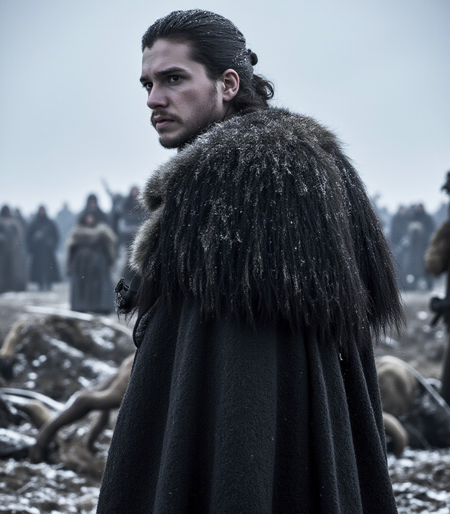 Jon Snow - (Kit Harington) - Game of Thrones - FLUX