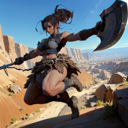 Female Barbarian from Diablo | Pony / SD1.5