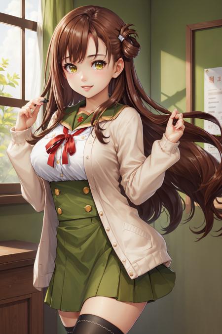 Yuri Wakasa (ri-san) / Gakkou Gurushi!版本v1.0 (ID: 360106)