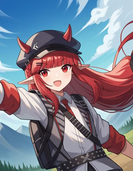 Vigna (红豆) (ヴィグナ) (アークナイツ) - Arknights (明日方舟) (アークナイツ) (명일방주) (アークナイツバトルイラコン) - COMMISSION