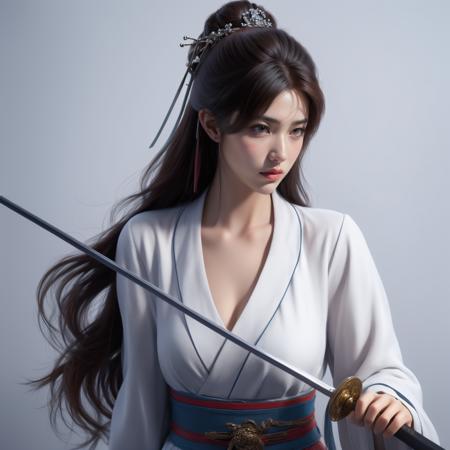 Chinese female swordsman
