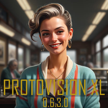 ProtoVision XL - High Fidelity 3D / Photorealism / Anime / hyperrealism - No Refiner Needed版本Release_0.6.3.0.BakedVAE (ID: 201514)