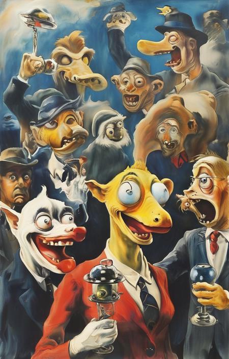 style of George Grosz [SDXL] 400
