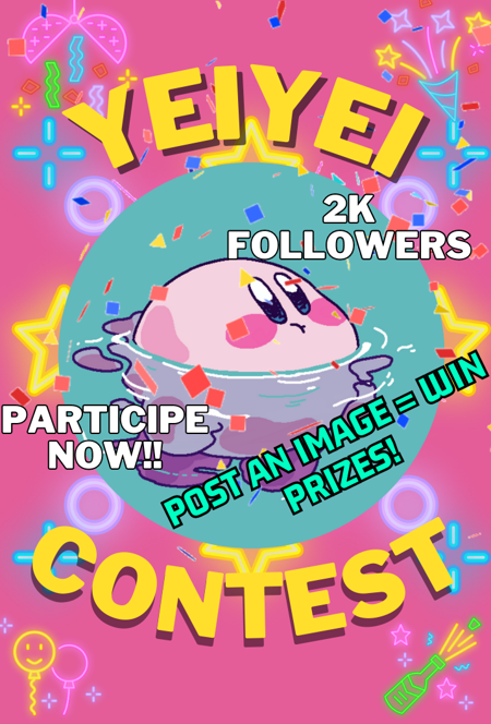 YeiyeiArt 2K Followers CONTEST!! -FINISHED-版本Day 2 (ID: 139485)