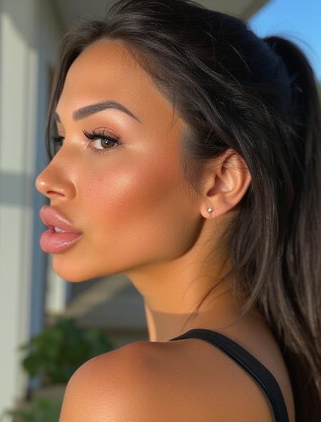 Bimbo lips