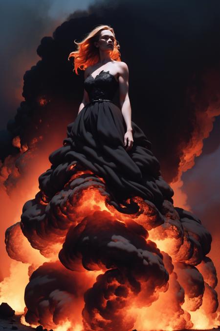 Lava Gown