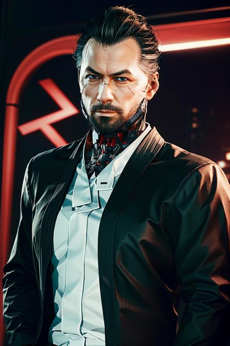 Goro Takemura from Cyberpunk 2077版本v1.1 (ID: 174488)