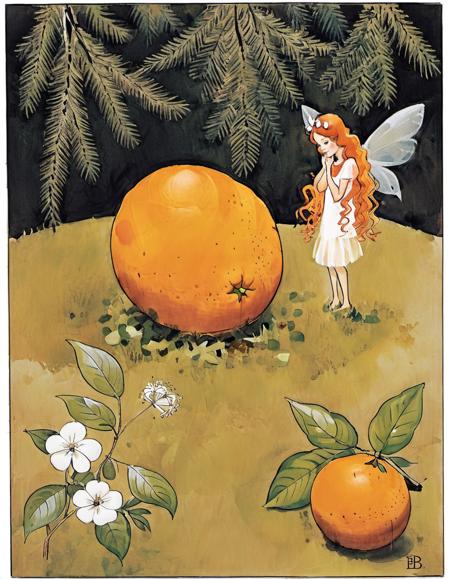 Children book illustration - Elsa Beskow Style - SDXL 1.0版本v1.0 (ID: 589301)