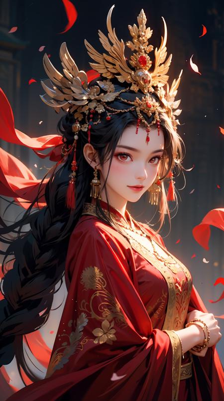 凤冠霞帔 Bonnet and bonnet