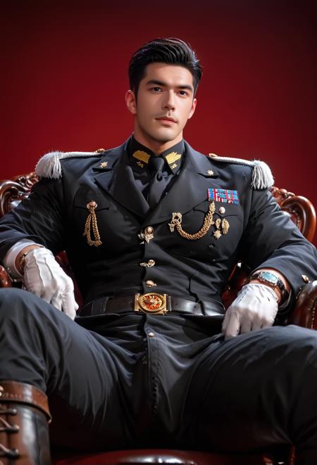 Men's military uniform男士军装版本V1 (ID: 1242502)