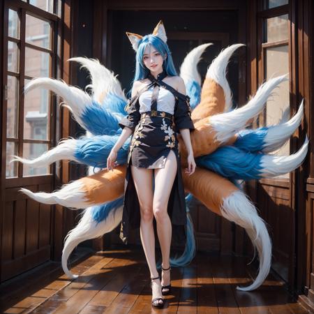 九尾狐女孩 Nine tailed Fox Girl