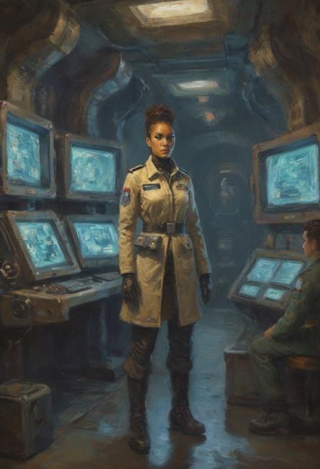 Eldritch Impressionism oil painting