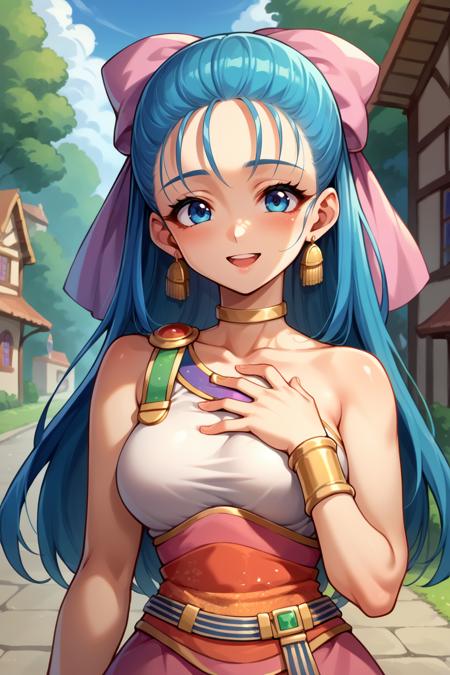 Nera Briscoletti/Flora/フローラ ルドマン (Dragon Quest V: Hand of the Heavenly Bride) SDXL LoRA [Pony Diffusion]版本v1 (Pony Diffusion XL) (Pony Diffusion XL)
