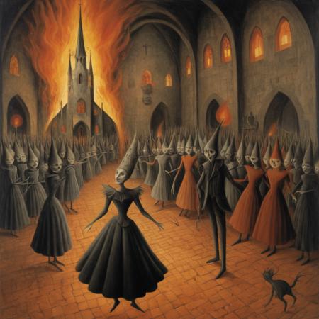 Remedios Varo Style | Surreal SDXL