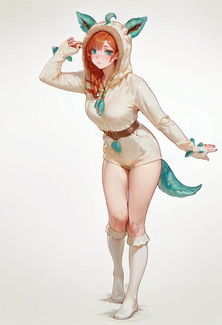 Pokemon Onesies/Lingerie版本Illust Leafeon (ID: 1243373)