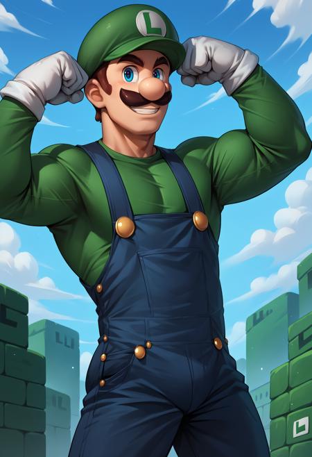 Luigi (Mario Series) | Character LoRA XL版本v1.0 (ID: 422545)