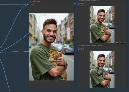 Proper Flux Control-Net inpainting and/or outpainting with batch size - ComfyUI (Alimama) or Flux Fill版本v2.15 (ID: 1055930)