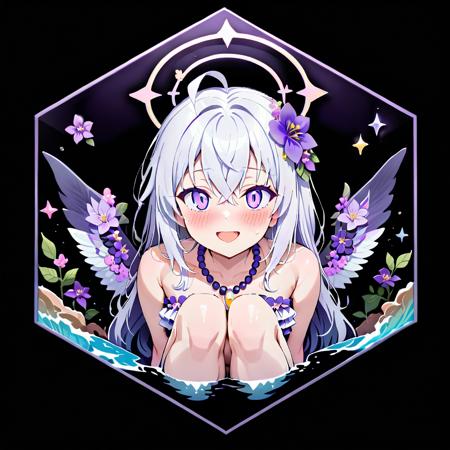 六角形徽章hexagon badge(A.31)